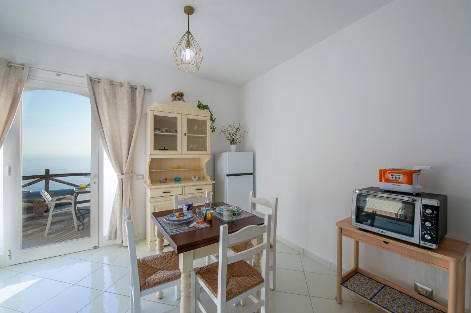 Apartmán Aria Di Mare,Near Elevator, Few Steps, Parking, Garden Positano Exteriér fotografie